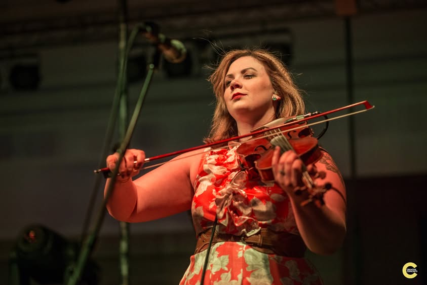 Yonder Mountain String Band performing live at Paper Mill Island, July 10, 2015