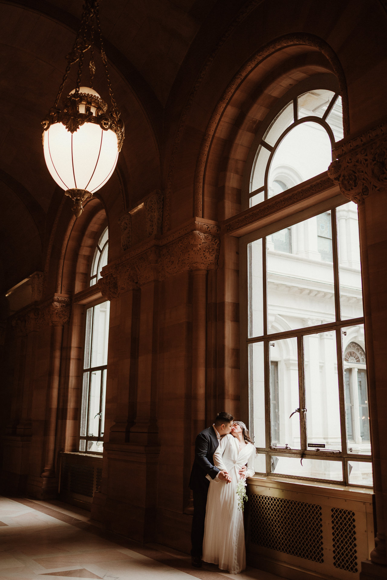 Albany City Hall Elopement in Downtown Albany with May Ann and Marcos