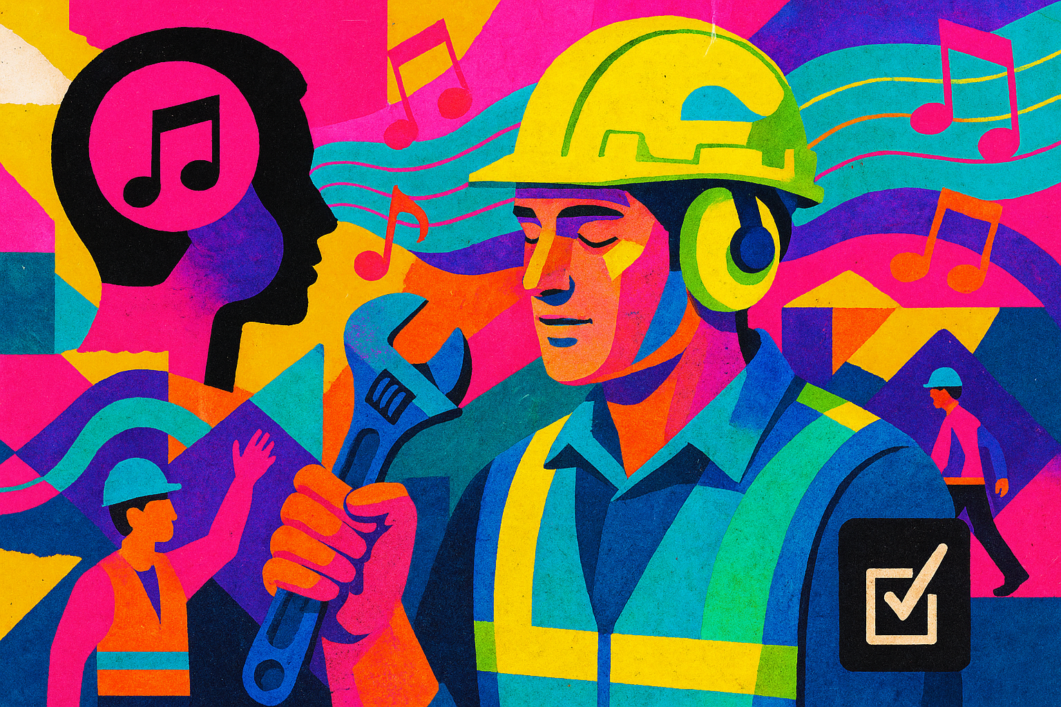 L’impact inattendu de la musique sur la culture de sécurité au travail