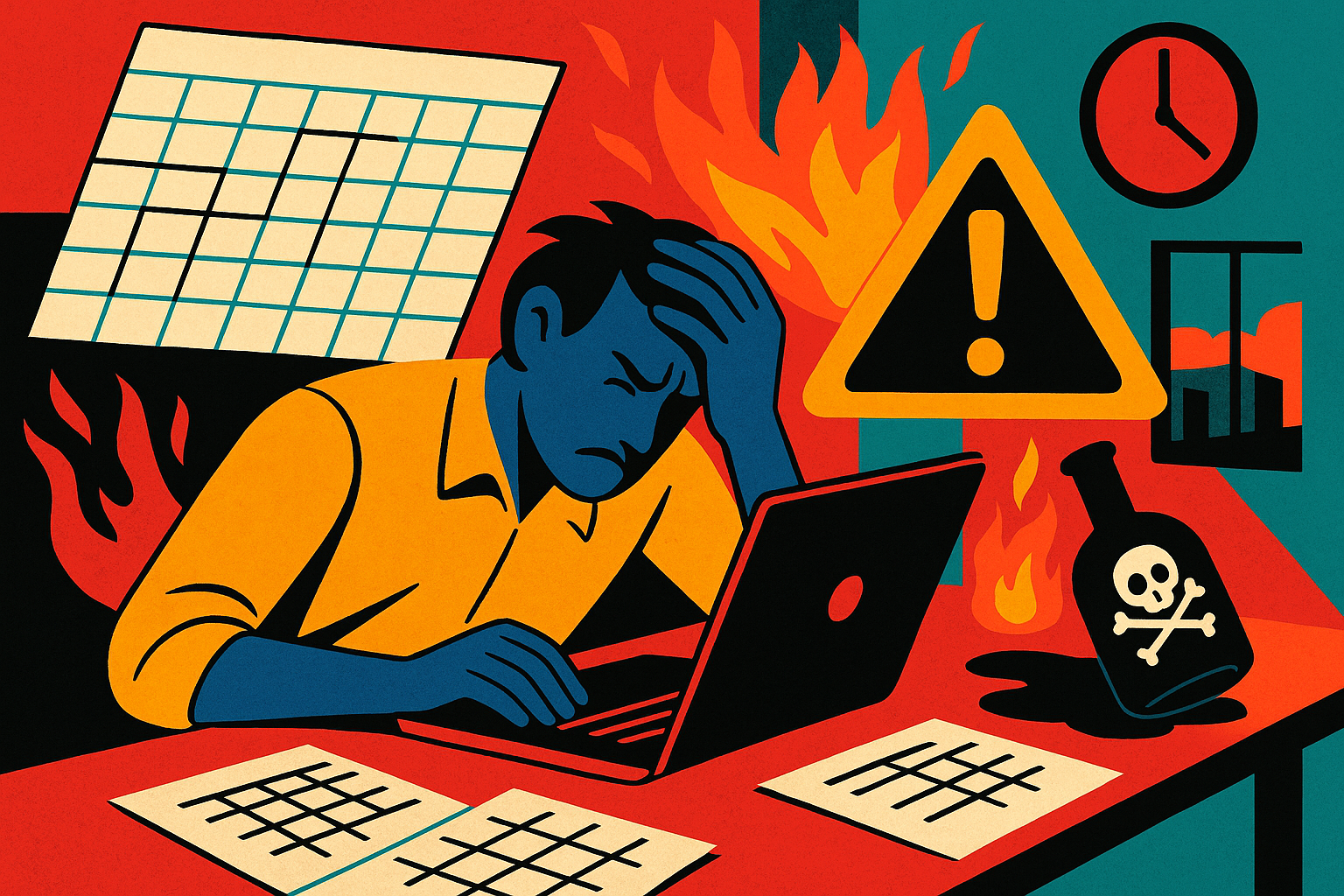 Quand le tableur dirige l’usine : comment Excel sabote votre système QHSE