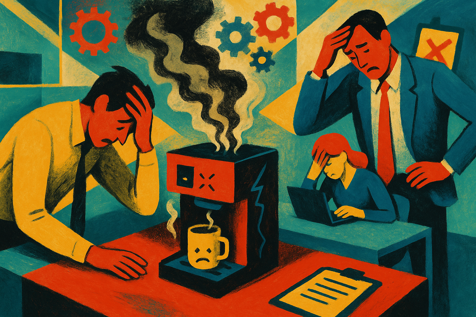Quand la machine à café devient un signal faible : comprendre les frictions invisibles en entreprise