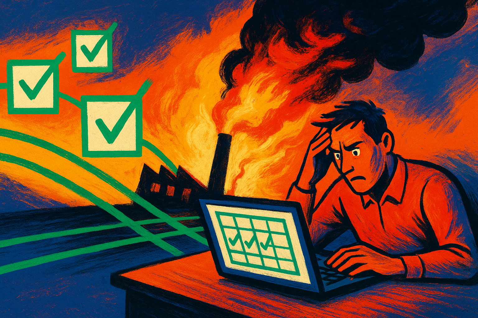 Quand le tableau Excel devient un piège mortel : la fausse sécurité des fichiers partagés en QHSE
