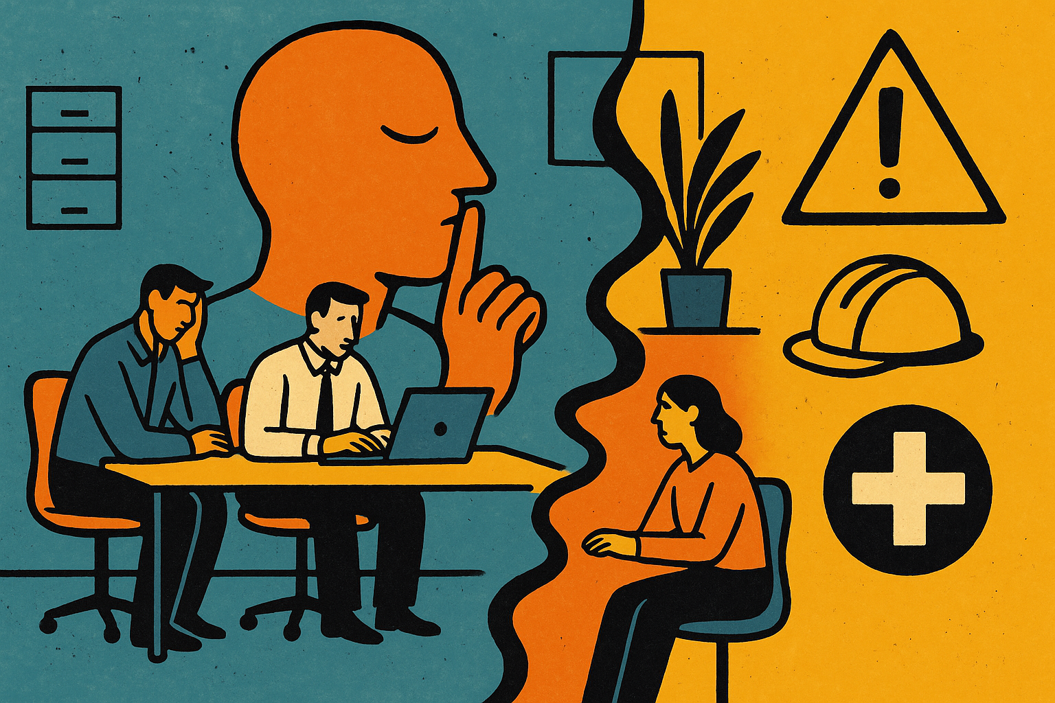 Quand le silence devient un risque professionnel : l’omerta dans les PME face aux dysfonctionnements QHSE