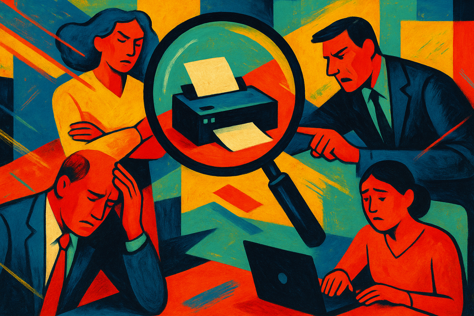 Et si votre imprimante en panne révélait vos failles managériales ?