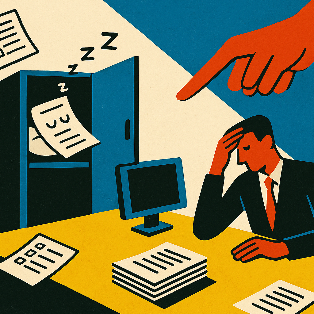 Le syndrome du classeur maudit : comment 90% des procédures finissent oubliées