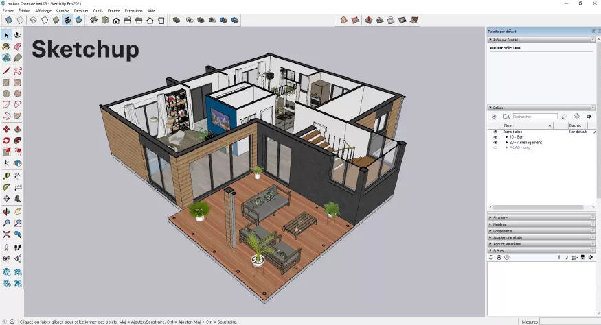 Sketchup - Initiation à la modélisation 3D