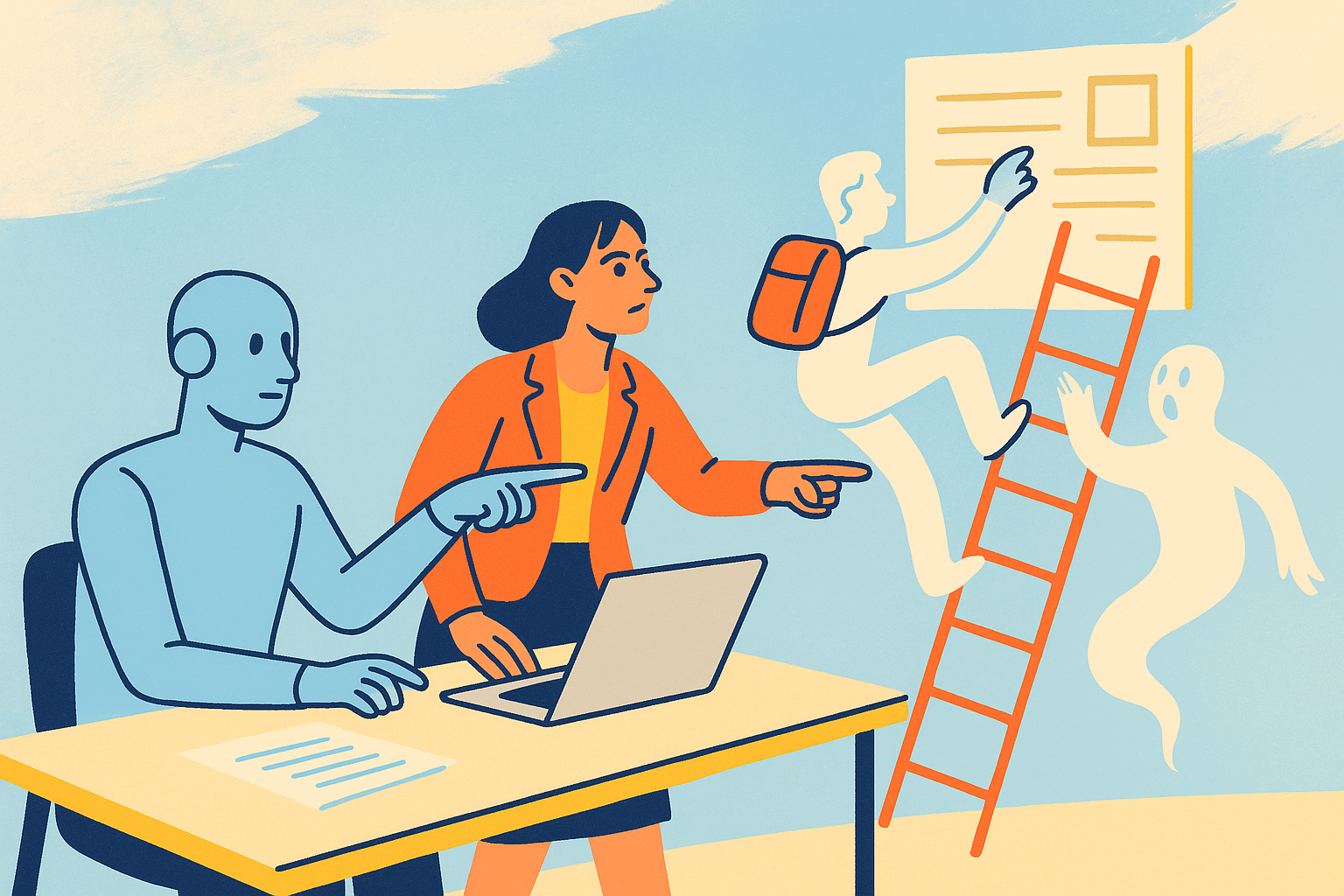 IA et stagiaires fantômes : quand vos intelligences artificielles violent (involontairement) le droit du travail