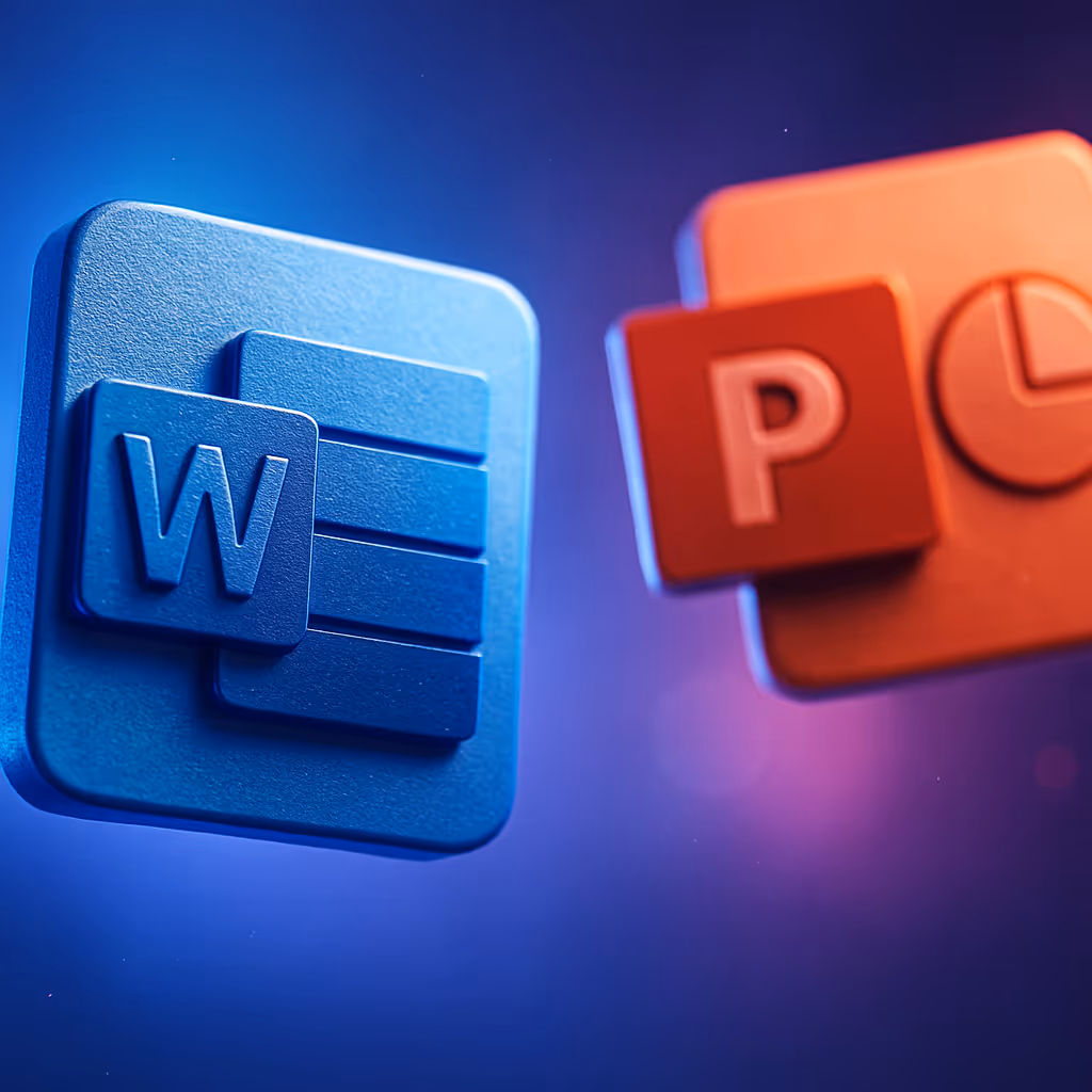 Word - PowerPoint
