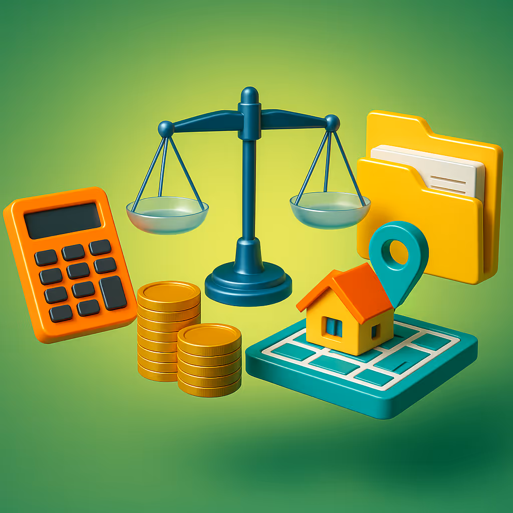 Appliquer la CET et la taxe foncière