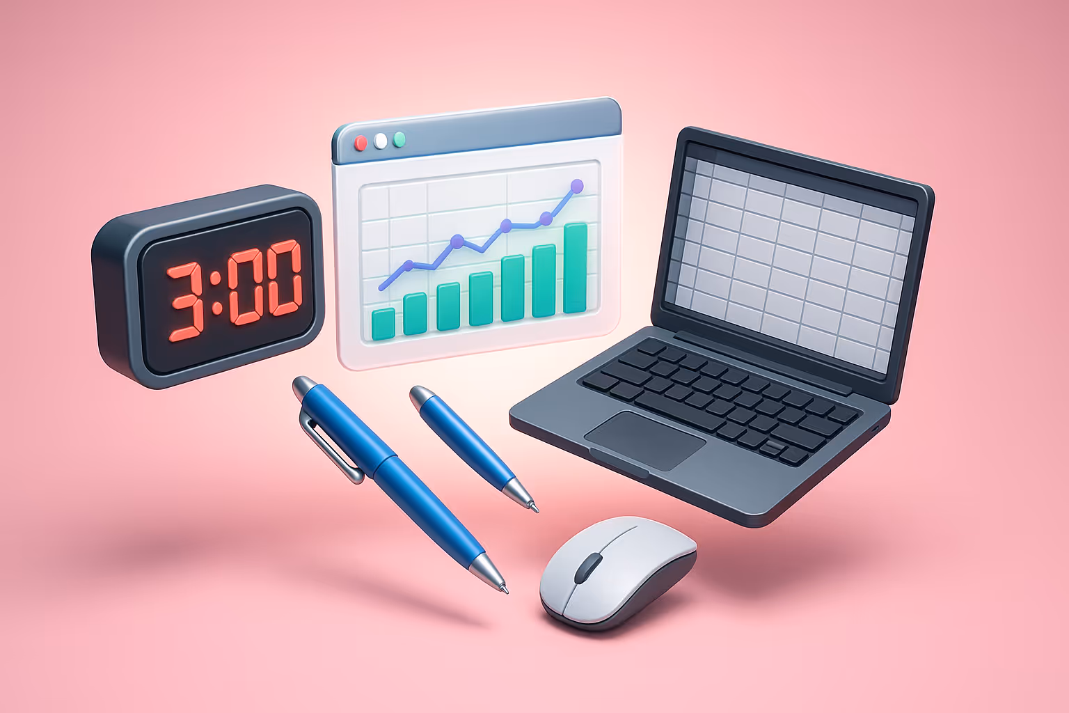3h chrono pour créer un planning avec Excel