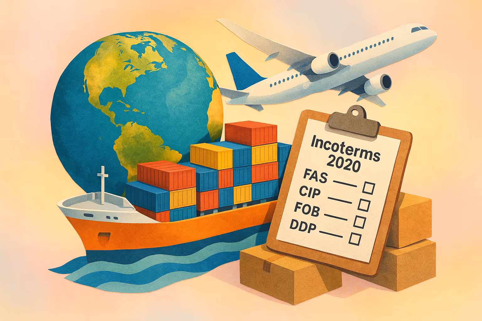Achats internationaux : comment choisir le bon incoterm® 2020 pour optimiser vos transactions