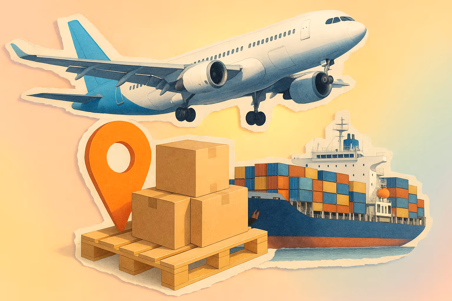 Optimiser le transport aérien et maritime pour une gestion efficace de la chaîne d'approvisionnement