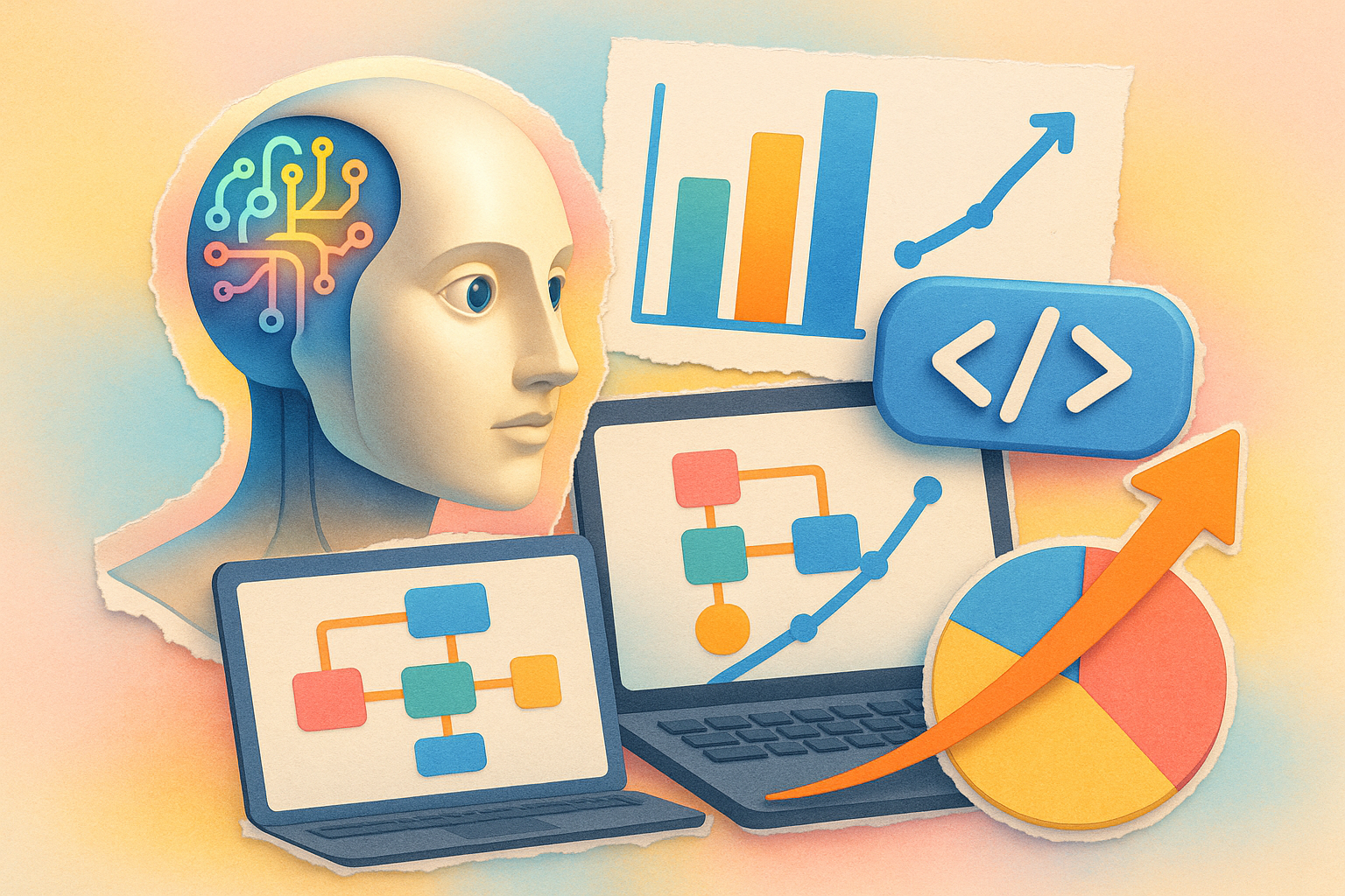 L'intelligence artificielle et les outils no code : transformer le marketing digital