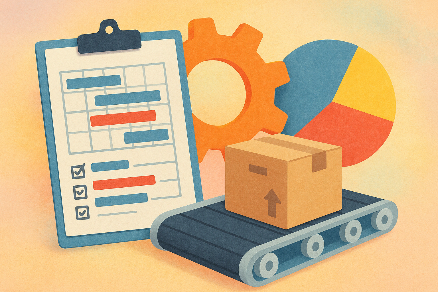 Optimiser la production industrielle grâce au MRP2 et à la gestion de production