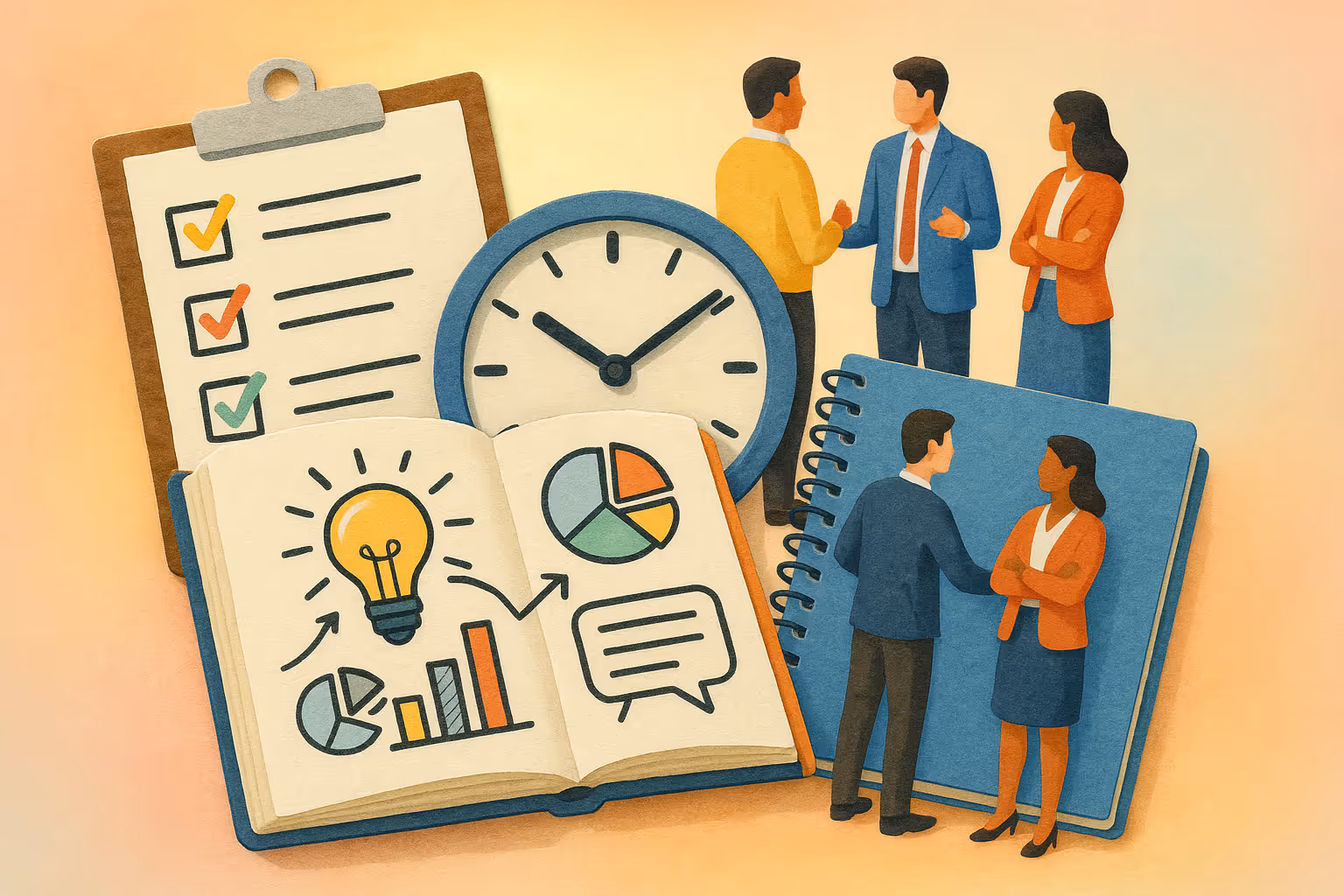 Gagner du temps et de l'efficacité dans le management de l'équipe projet avec le sketchnoting