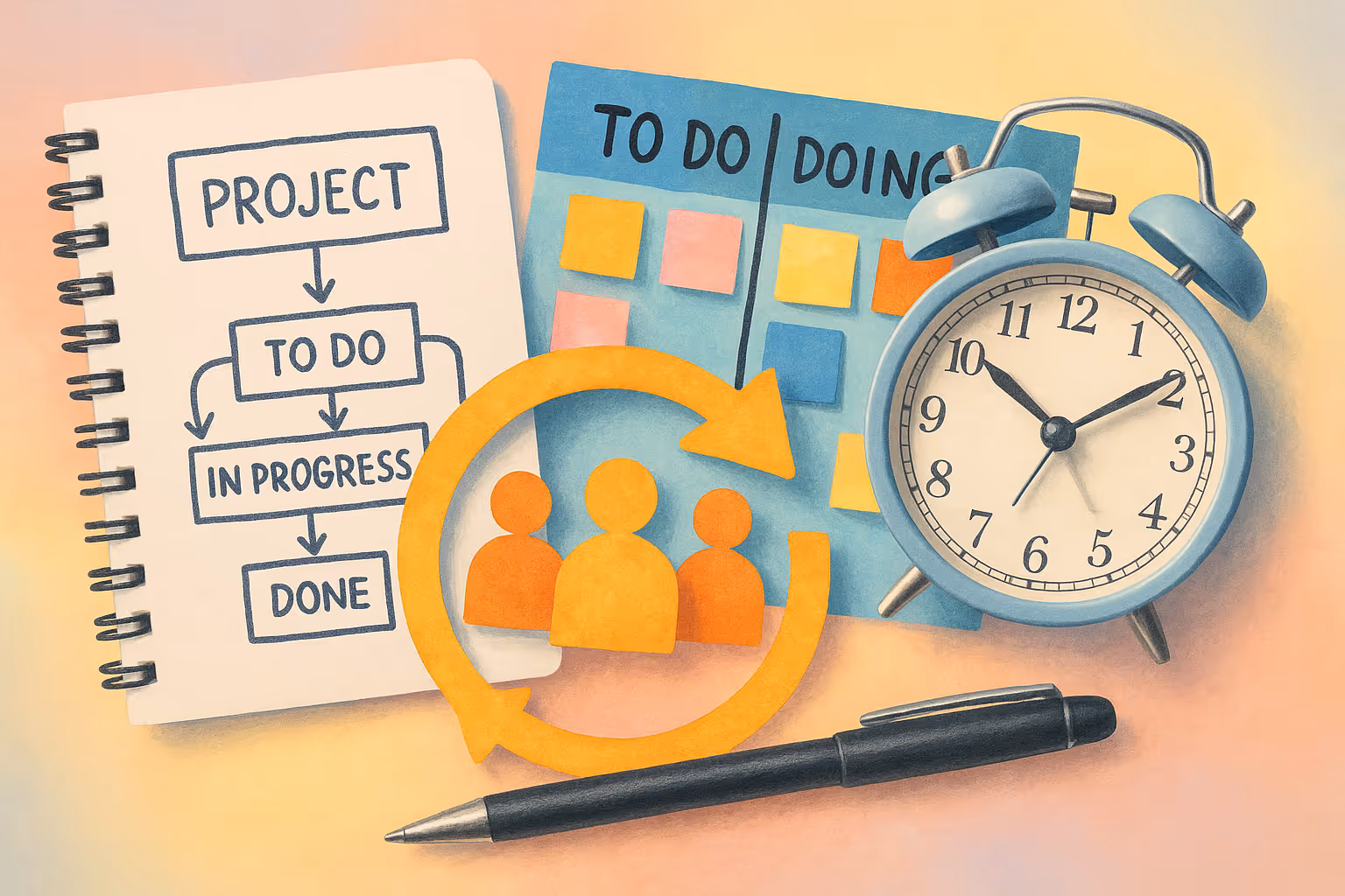 Optimisation des réunions de projet agile pour un management d'équipe efficace