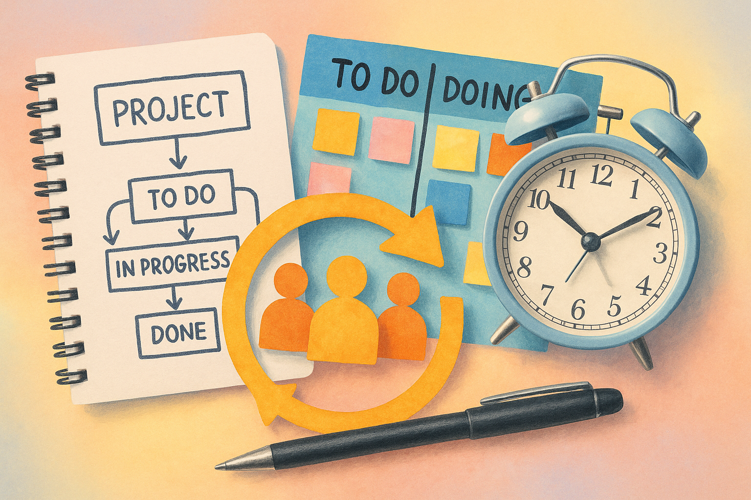 Optimisation des réunions de projet agile pour un management d'équipe efficace