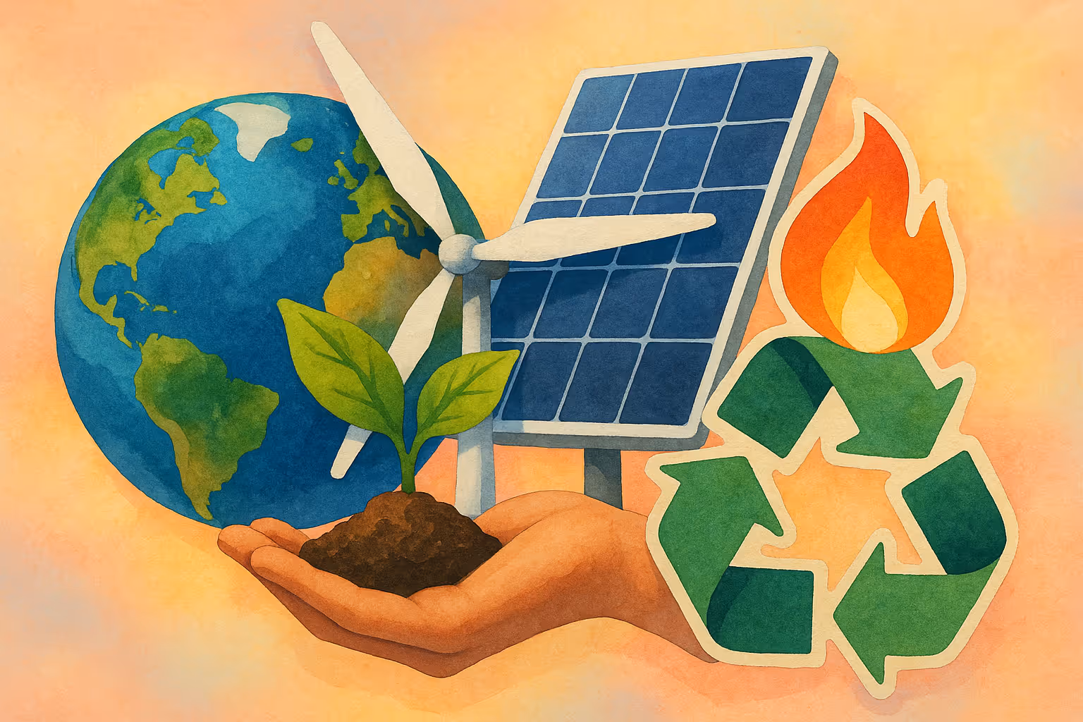 Économie circulaire et transition énergétique : comprendre et agir pour une entreprise durable