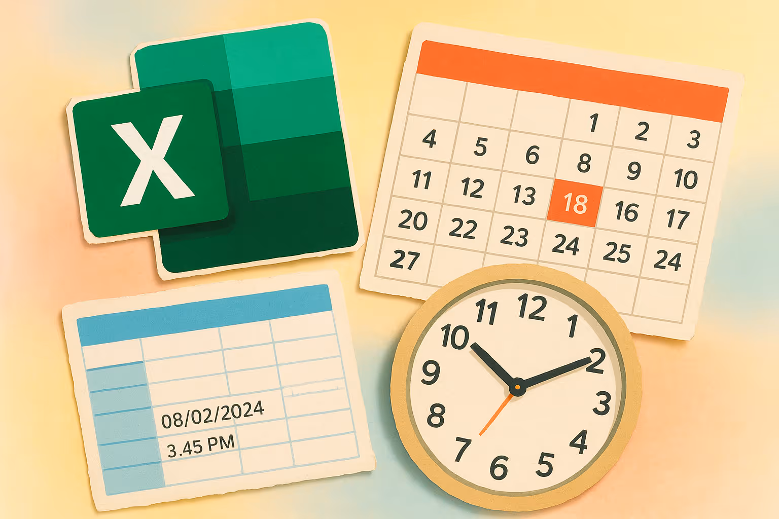 Maximiser l'efficacité avec Excel : astuces pour manipuler texte, dates et heures