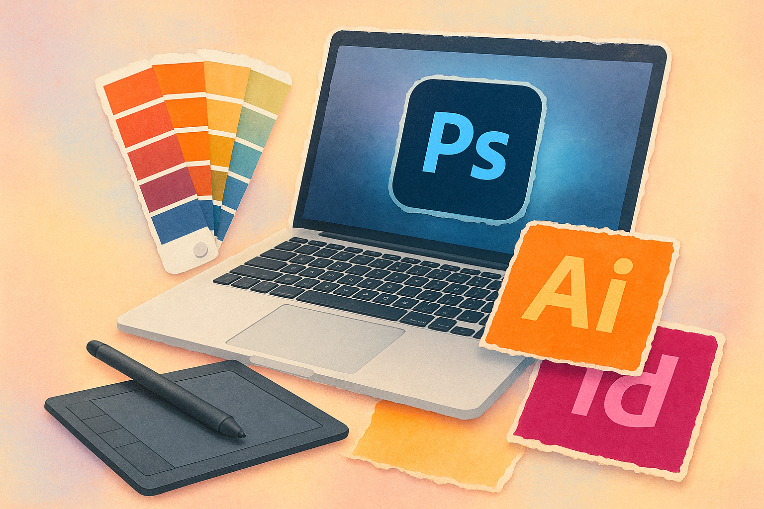 L'importance de la culture graphique dans l'utilisation des logiciels PAO : Photoshop, InDesign, Illustrator