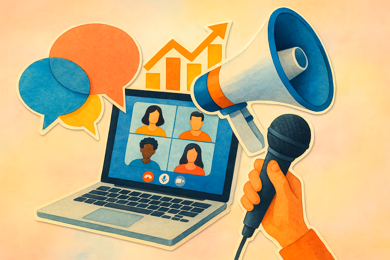 Optimiser l'impact de la prise de parole en distanciel pour les professionnels