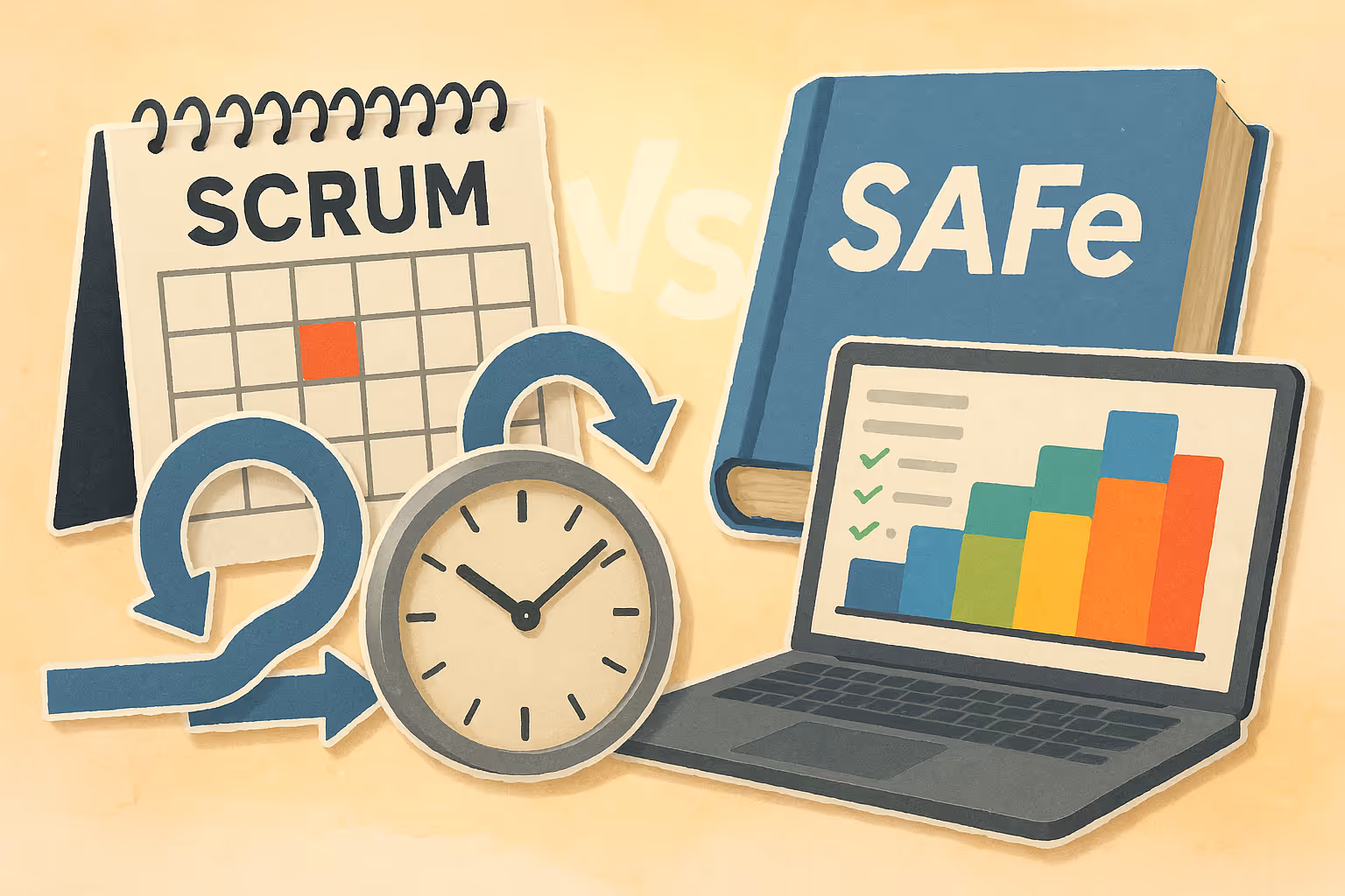 Scrum vs SAFe : Quel framework Agile choisir pour votre entreprise ?