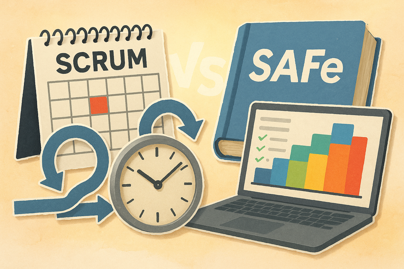 Scrum vs SAFe : Quel framework Agile choisir pour votre entreprise ?