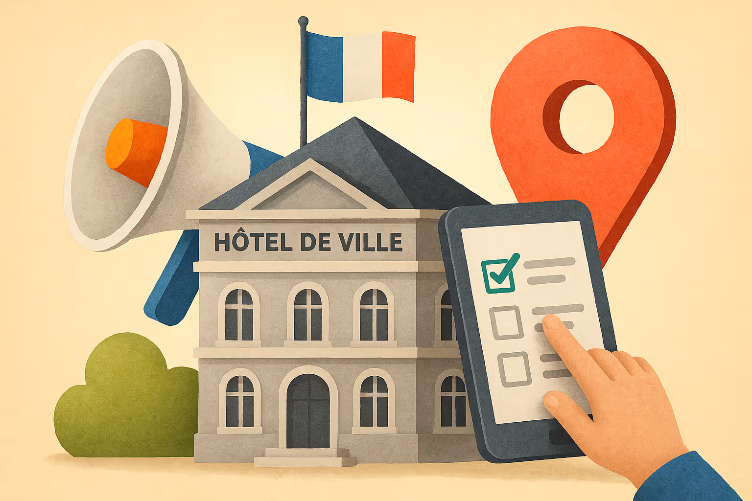 Améliorer la participation citoyenne dans les collectivités territoriales grâce au numérique