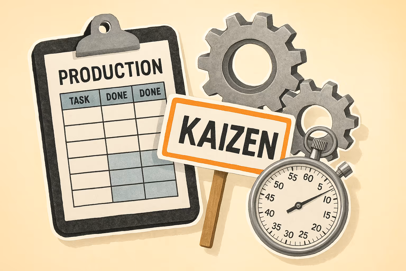 Simplifiez l'organisation de la production avec la méthode Lean Manufacturing