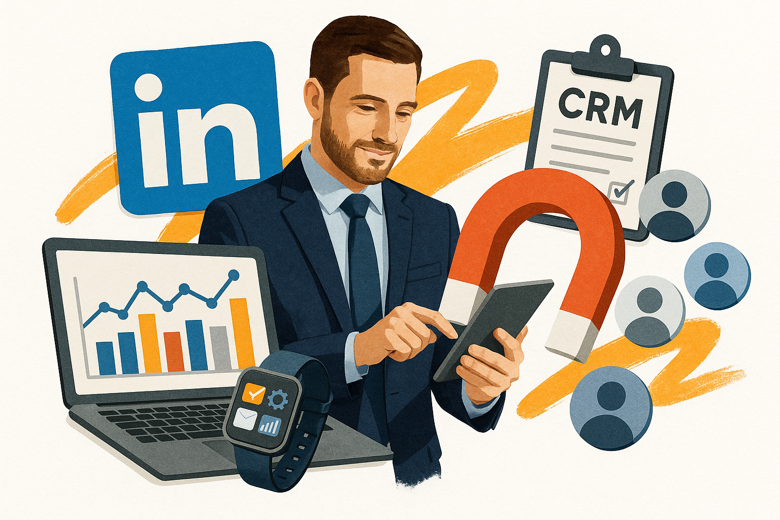 Optimiser le management commercial grâce au social selling