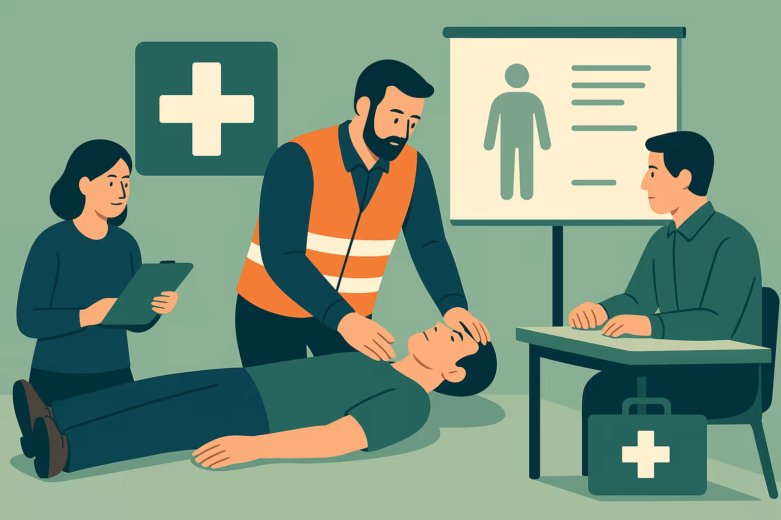 Les 10 gestes SST à maîtriser : enjeux de la formation premiers secours en entreprise