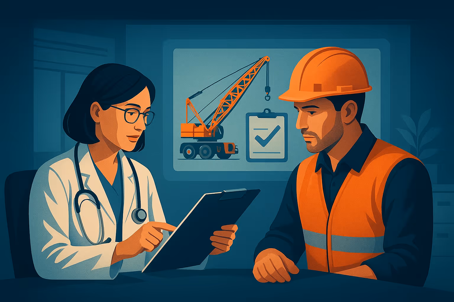 Prérequis médicaux CACES R483 : garantir l’aptitude de vos grutiers avant la formation