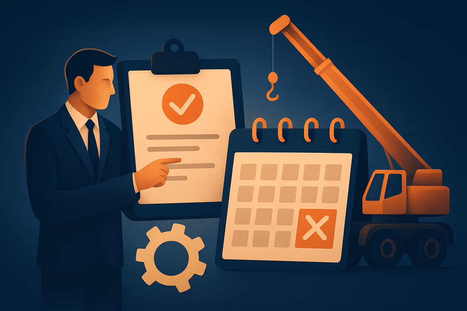 Conditions d'annulation CACES R483 : anticiper, négocier et sécuriser vos réservations grues mobiles