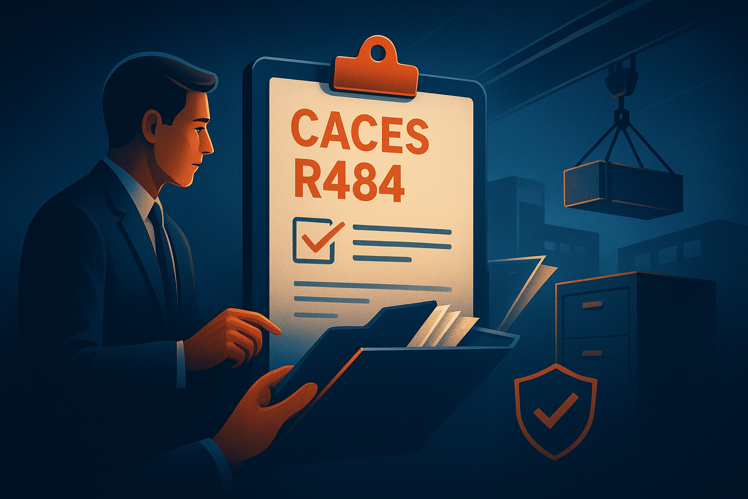 Réserver un CACES® R484 : Préparer tous les documents RH obligatoires en conformité