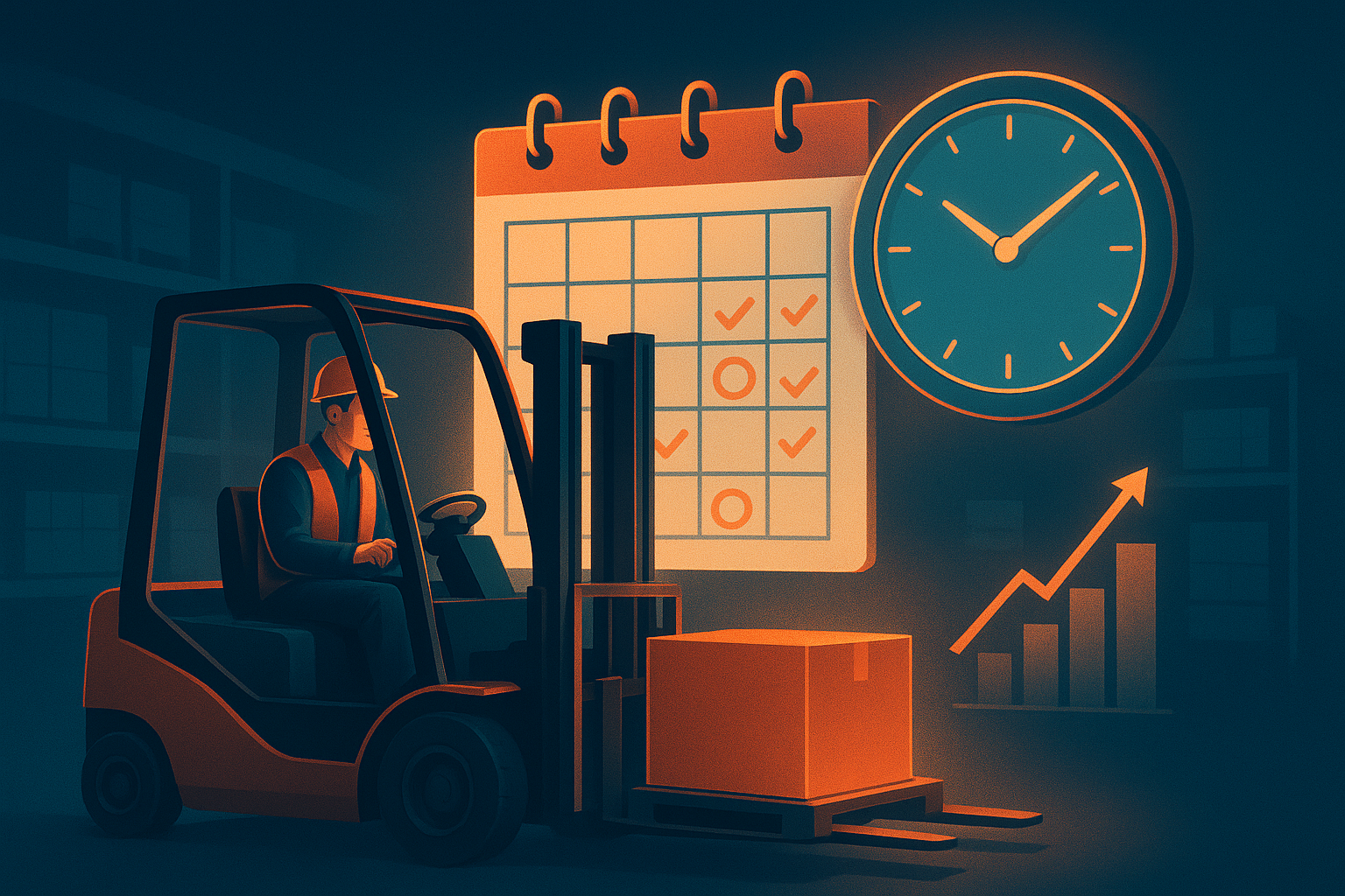 Réservation CACES® R485 : maîtriser délais, pics de demande et conformité pour les gerbeurs