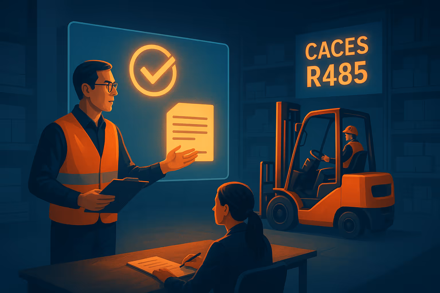 CACES R485 CPF entreprise : comment sécuriser et optimiser la réservation formation en RH