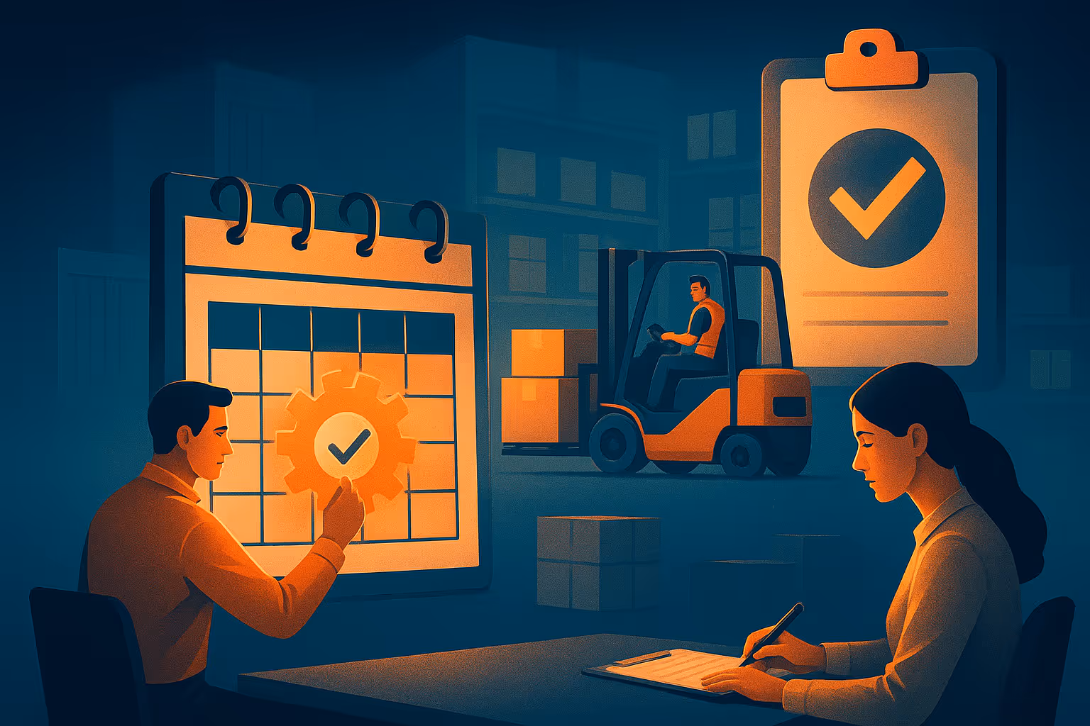 Planification formation CACES R485 en basse saison : gagnez en sécurité et en performance logistique