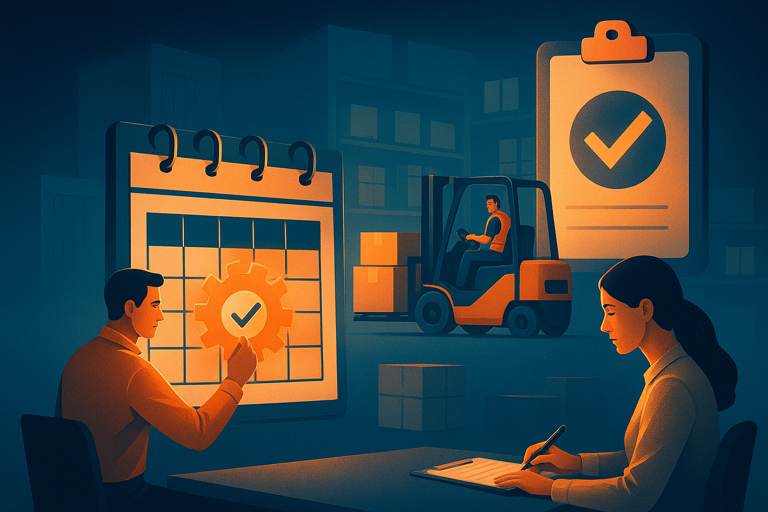 Planification formation CACES R485 en basse saison : gagnez en sécurité et en performance logistique