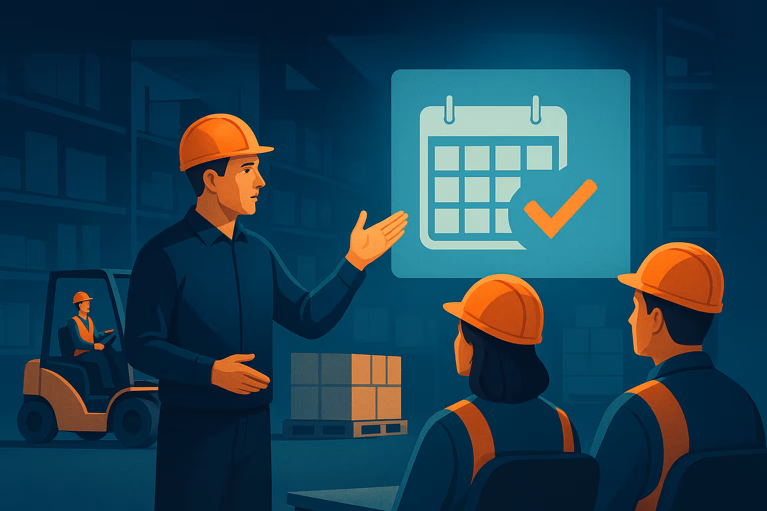 Planification formation CACES R489 : optimiser la sécurité sans perturber la logistique