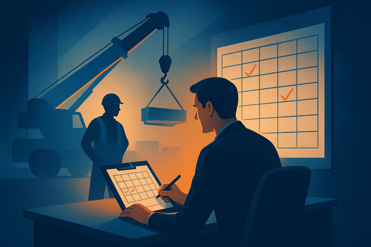 Planification des absences CACES® R490 : sécuriser la continuité d’activité des chauffeurs-livreurs de grue de chargement