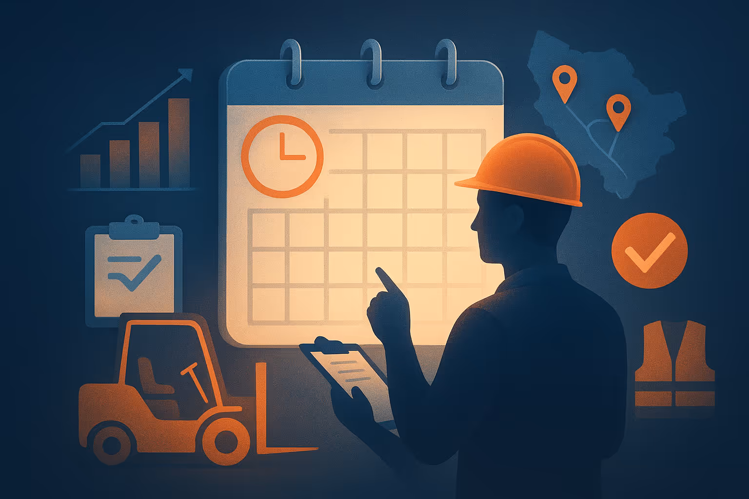 Délais réservation CACES® : Optimiser la planification par région et type pour une gestion des risques sans faille