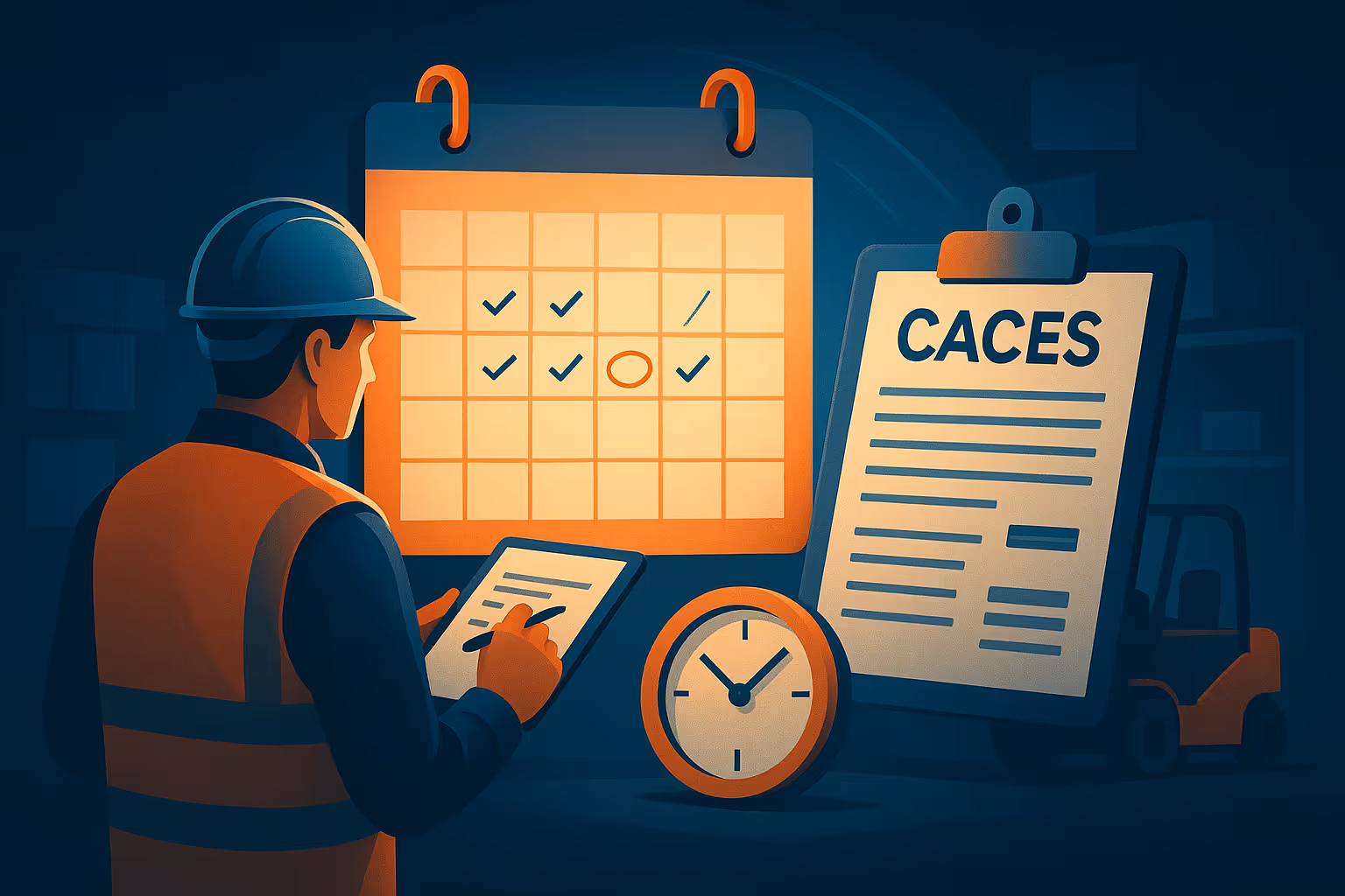 Planification CACES® : notre guide pour anticiper les réservations et garantir la conformité en entreprise