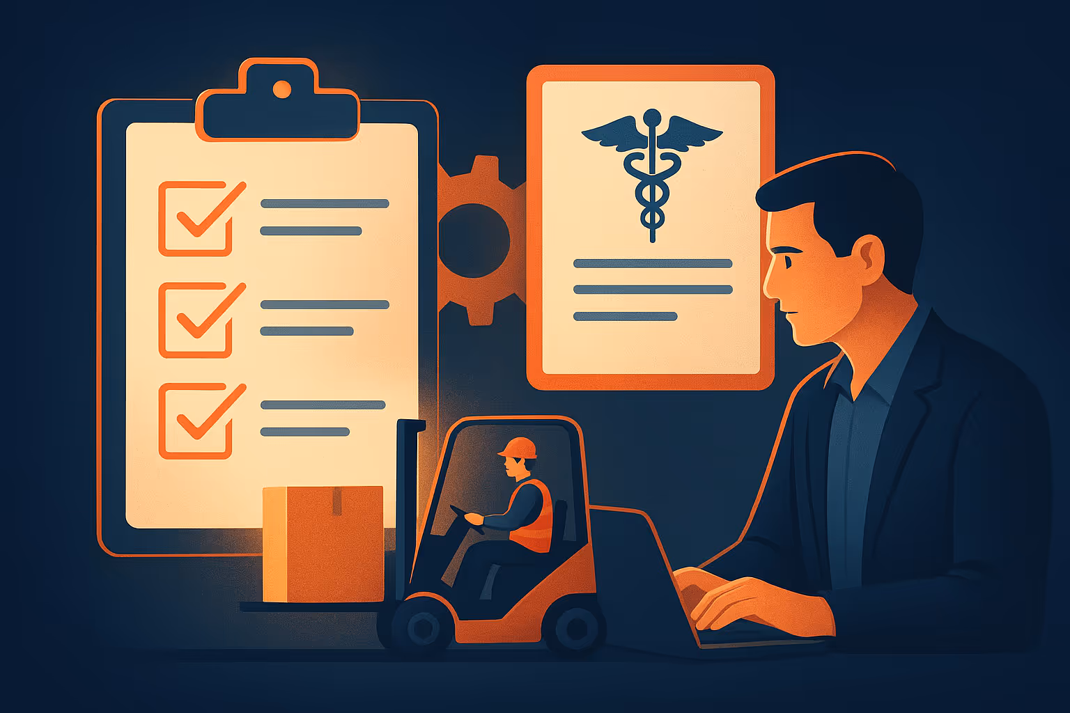 Réserver un CACES® en entreprise : maîtriser les prérequis médicaux et administratifs pour la conformité