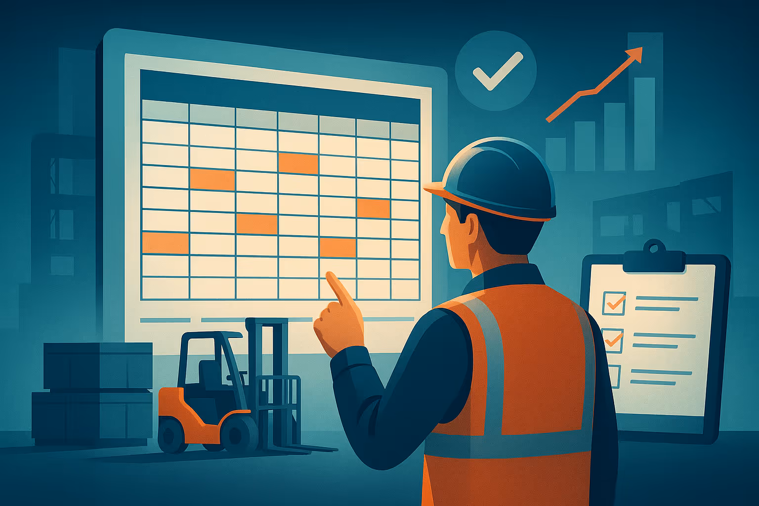 CACES® : comment organiser le planning annuel de recyclage pour 100 collaborateurs – Guide complet et conforme