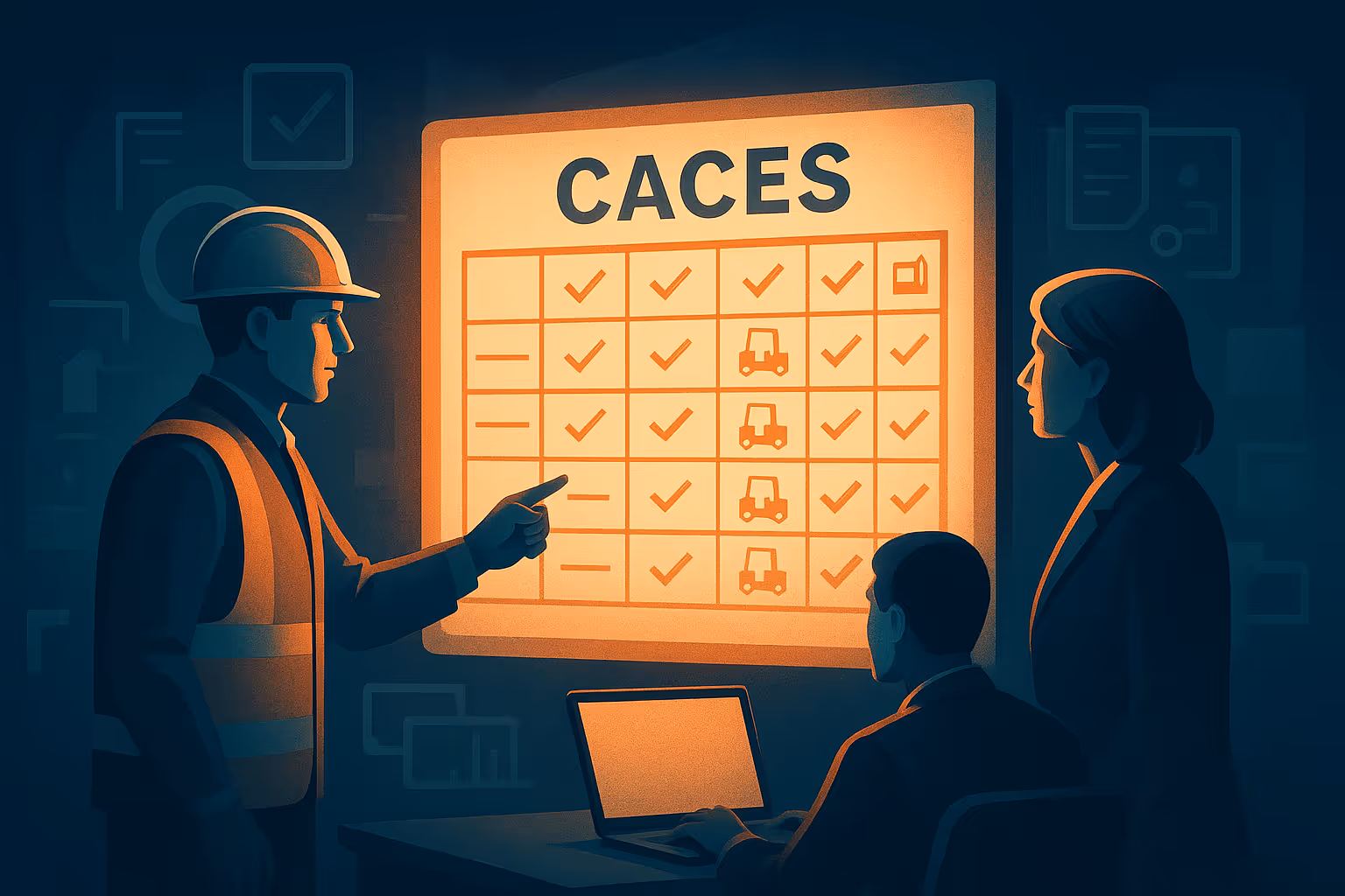 CACES® multi-secteurs : élaborer un tableau de correspondance métiers/certifications pour piloter la conformité et la performance RH