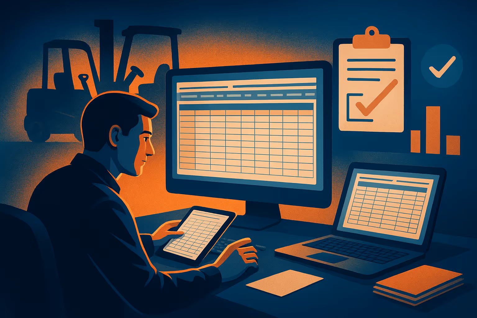 CACES® : Optimiser le suivi des certifications avec un tableau Excel (100 collaborateurs)