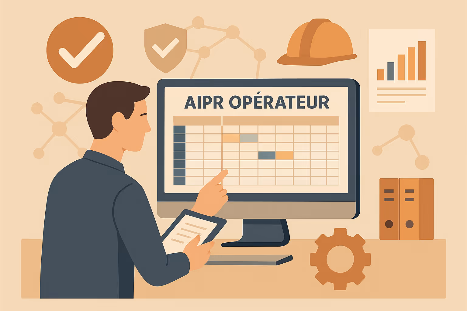 Comment optimiser le suivi formation AIPR opérateur : tableau Excel gratuit, conformité et performance