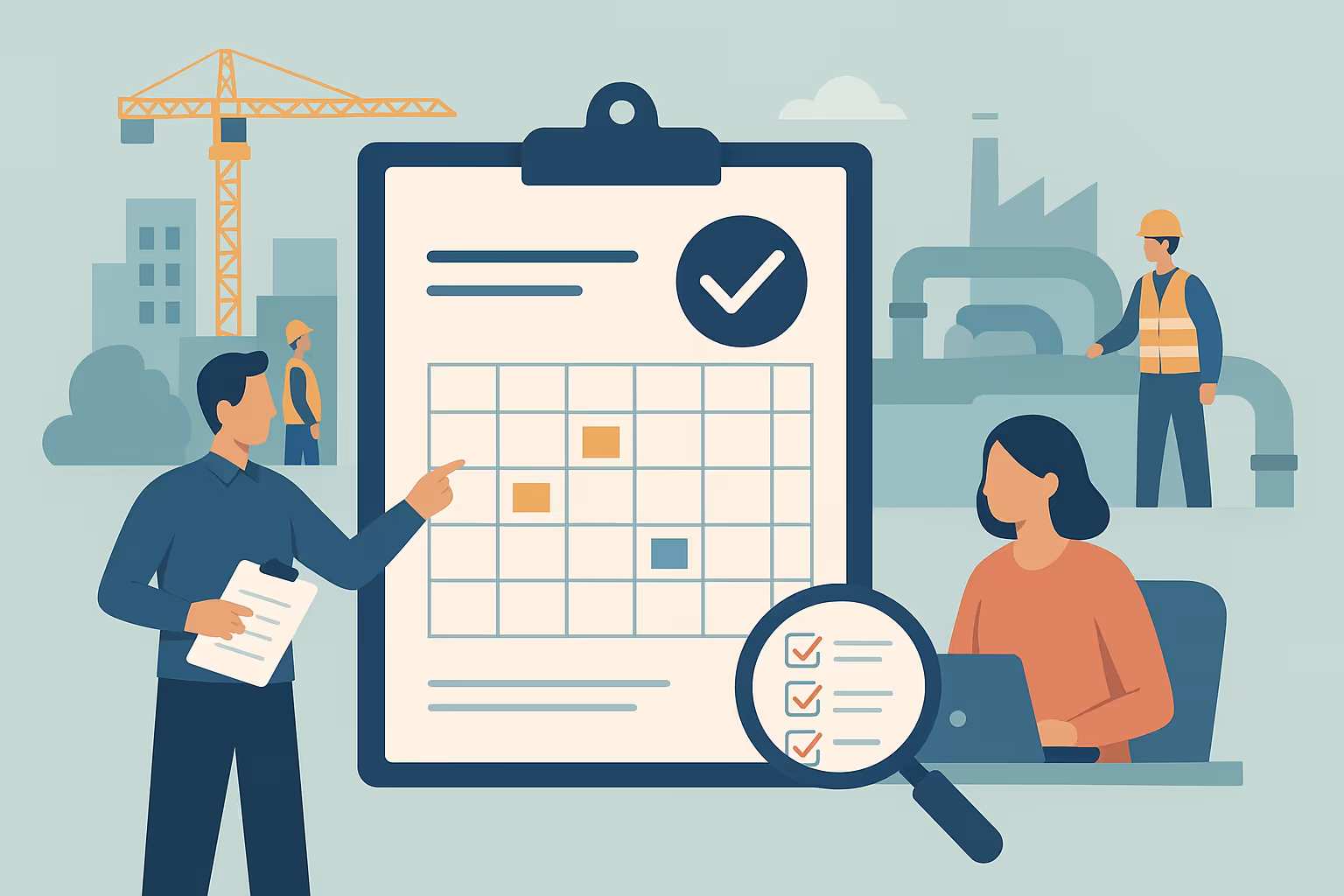 Planification formation AIPR multi-sites : 30 salariés formés en 6 mois pour la conformité et la sécurité