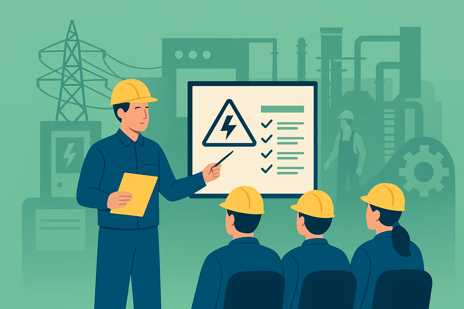 Formation habilitation électrique BT-HTA : prévenir les risques et garantir la conformité en industrie