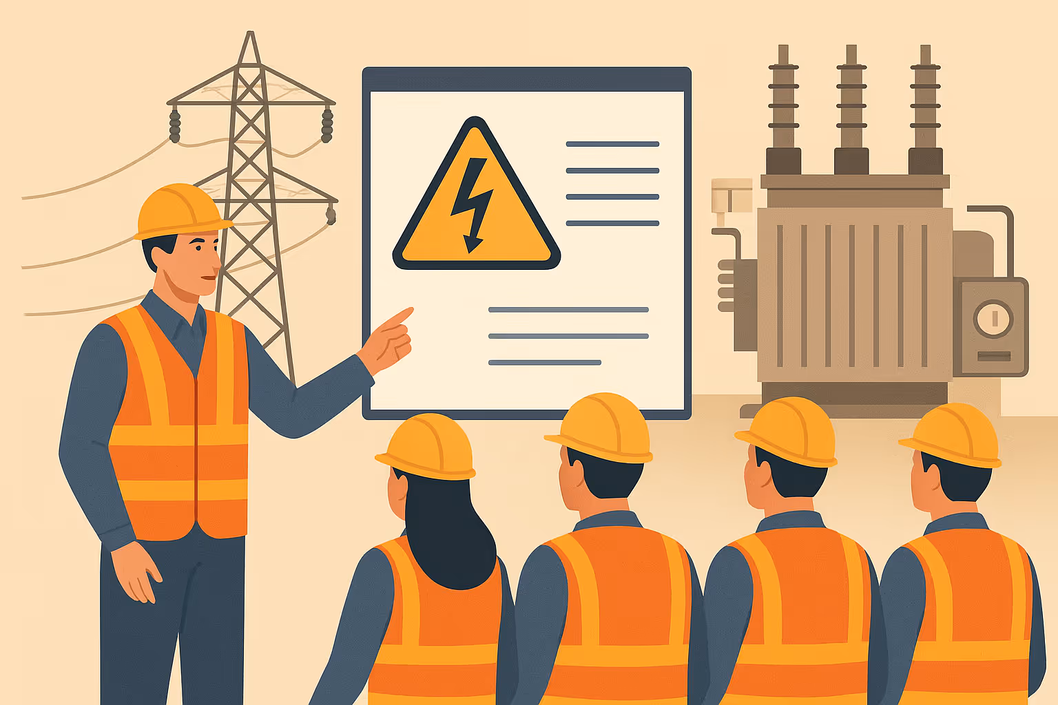 Habilitation électrique HTA : pourquoi la formation complément H1 H2 HC est vitale pour la sécurité industrielle